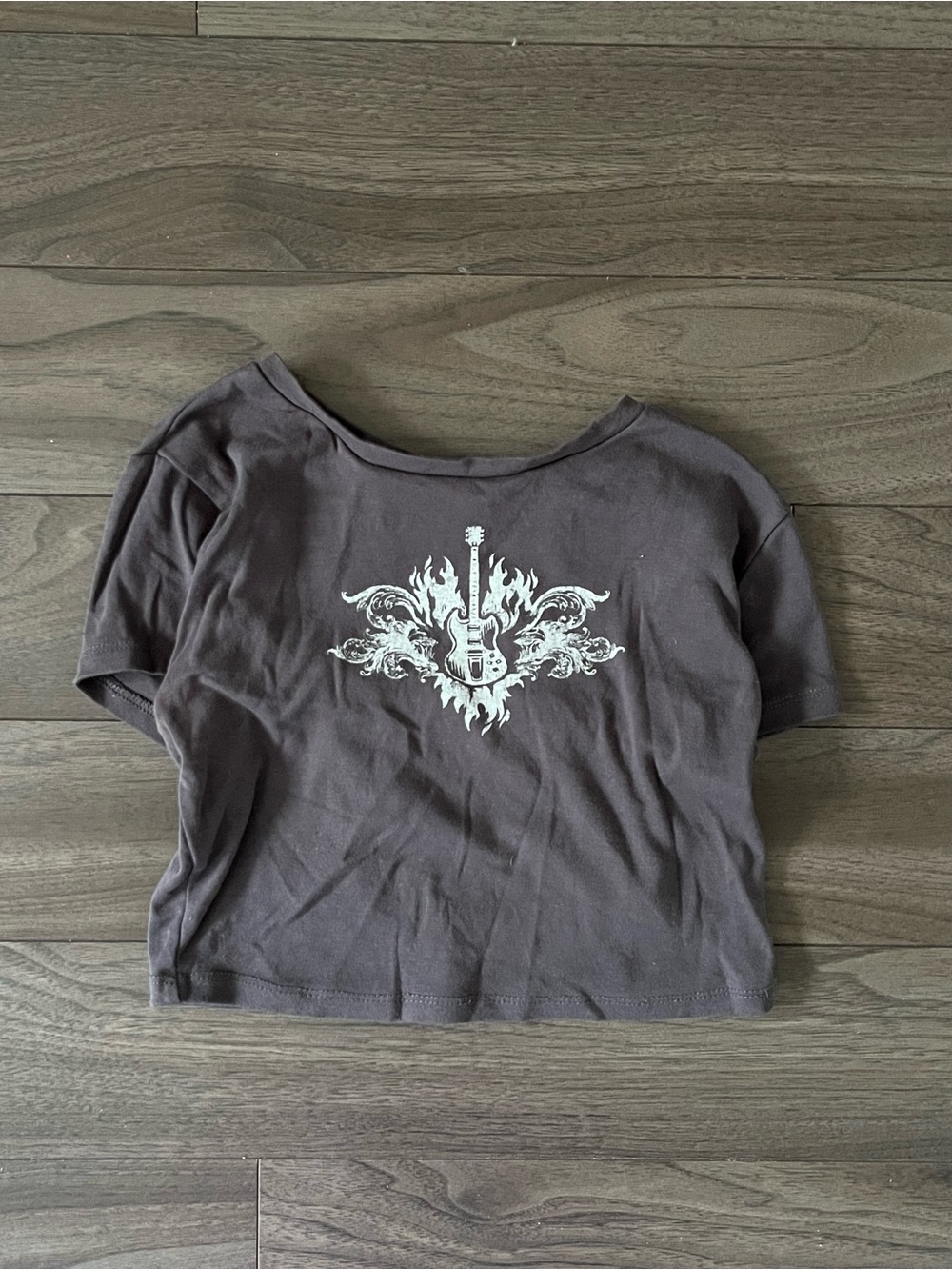 garage graphic crop top - Picture 1 of 3